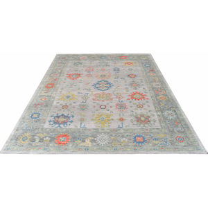 Meilleurs tapis Oushak modernes faits à la main en laine, motif floral, pour la décoration intérieure indienne, lavables, antimicrobiens, adaptés aux animaux domestiques, antidérapants, taille moyenne - Product Image 6