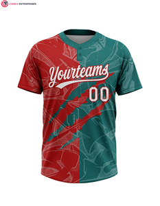 Nouvelle arrivée de maillot de softball pour femmes du fabricant élevé Conception uniforme respirante sur mesure pour adultes - Product Image 2
