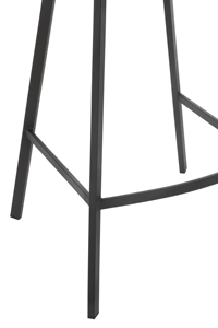 Chaise de salle à manger en cuir vert, style industriel, capitonnée, tabouret pour la maison, le bureau, le restaurant, le café, l'entrepôt, durable et écologique - Product Image 5