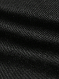 Camiseta corta acanalada de algodón transpirable con logotipo personalizado para hombre, colección de verano 2024 con costura en contraste, Camiseta corta transpirable - Product Image 5