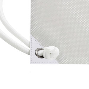 Fácil de llevar, mochila personalizada al por mayor, mochila de poliéster con cordón, bolsa con cremallera, mochilas escolares o universitarias - Product Image 5