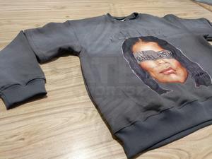 เสื้อฮิปฮอปสไตล์ยูนิเซ็กซ์ ฤดูหนาว 2026 ผ้าฝ้าย 100% ชุดสองชิ้น เสื้อยืดแขนยาว พิมพ์ลายดิจิทัล สไตล์ซันเฟด - Product Image 3