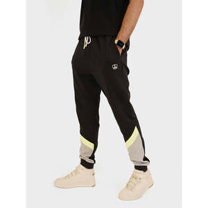 HARUNA 100% Cotton Terry Jogger Pants XL Size <b>Man</b> <b>Trousers</b> Customizable Logo Flare Style Side Stripe <b>Pattern</b> for Winter - Product Image 3
