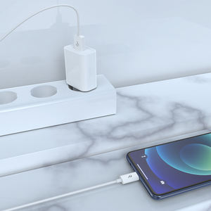 3A Cable de carga rápida de 2M CB-239 Tipo-C Cable de carga de aleación de aluminio y cobre puro blanco para dispositivos Android e impresoras - Product Image 1