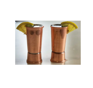 Doseur en cuivre fait à la main verre naturel artisanat luxe maison verres en cuivre verre concepteur pour fabricant de cadeaux - Product Image 3