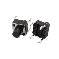 Interrupteur tactile VAOHM DIP VA-TSP4TB-S7H 6 mm x 6 mm x 7 mm (1 sac/1000 pièces)