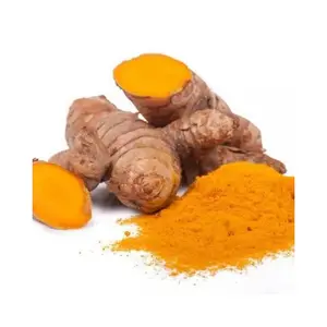 Poudre de curcuma pure biologique d'Inde avec une curcumine riche et de bonne qualité à vendre dans un emballage personnalisé Épice de la Jamaïque crue séchée AD