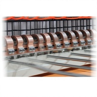 Machine à souder les grillages métalliques en acier inoxydable entièrement automatique haute efficacité YZ GWC-D-2600, moteur à engrenages PLC, 5-12 mm, 90 coups/min, 1