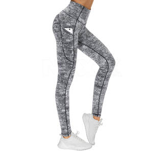 Venta Directa de Fábrica: Leggings de Yoga Sólidos para Mujer, Efecto Scrunch Butt, Cintura Alta, Ecológicos, Largo hasta la Pantorrilla, Ropa Deportiva para Gimnasio - Product Image 4