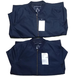 Veste matelassée en polyester de haute qualité pour hommes, manteau d'hiver à capuche en toile, plumes de canard, logo à l'avant, doublure en laine, vente en gros ODM - Product Image 3