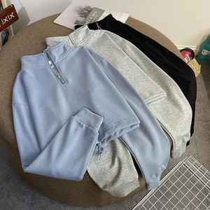 Personalizado Nuevo Diseño Impresión Etiqueta V Cuello Mujeres Crop Top Liso Blanco Algodón Sudaderas Con Capucha De Gran Tamaño - Product Image 2