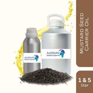 100% Huile de transporteur de graines de moutarde naturelle Pure Organic Acheter auprès d'un fabricant indien - Product Image 1