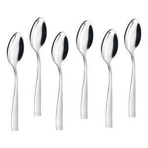 Juego de cucharas de café de acero inoxidable Infinity de 6 piezas (11,3 cm) cromo pulido PL6100IN10 - Product Image 1