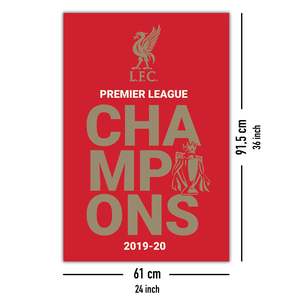 Liverpool FC Modern Style <b>Poster</b> 2019/2020 PL Champions Logo Wall Decor Paper Material - Product Image 5