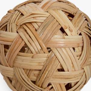 Boule de rotin ronde de taille personnalisée pour SepakTakraw Sport/Caneball/décor de Noël du Vietnam - Product Image 5
