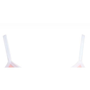 Reggiseno a righe senza cuciture rosa Tommy Hilfiger per bambine e ragazze, taglia 6-7 - Product Image 2