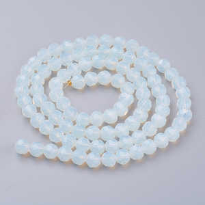 Cuentas de Ópalo de 6mm al por Mayor, Cuentas Facetadas de Forma Redonda para la Fabricación de Joyería DIY, Collares, Pulseras y Pendientes - Product Image 1