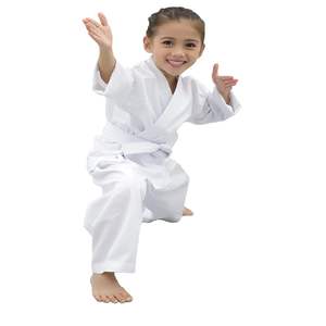 OEM Unisex Lightweight Karate Gi Uniforms with Custom Logo <b>Belt</b> Stretch Featuring for Kids and Adults - Product Image 2