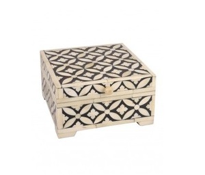 Cajas de Joyería de Madera de PC con Incrustaciones de Hueso MDF, Diseño Único con Logotipo Personalizado, Modernas, de Lujo, de Alta Calidad, Decorativas para el Hogar, Hechas a Mano - Product Image 4