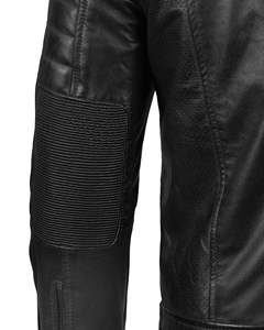 Chaqueta de cuero con estampado de logotipo personalizado de calidad superior para hombre Chaqueta de cuero genuino de nuevo diseño a la venta - Product Image 6