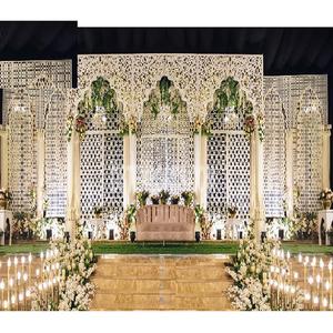 Grand Indoor Wedding Laser Cut Frame Stage Affordable Price <b>Moroccan</b> Theme Event Decor Australia Events - Product Image 1