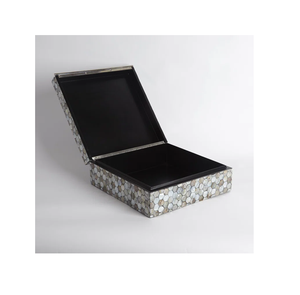 กล่องไม้ถูพื้นพร้อมอุปกรณ์ตกแต่งบ้านรูปทรงสี่เหลี่ยมดีไซน์ดอกไม้ทำมือปรับขนาดได้ตามต้องการ - Product Image 3