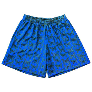 Shorts d'été pour la plage et la rue, 100% polyester, taille élastique, vêtements de sport personnalisés, vêtements de sport en maille respirante pour la course à pied, pour hommes, séchage rapide - Product Image 3