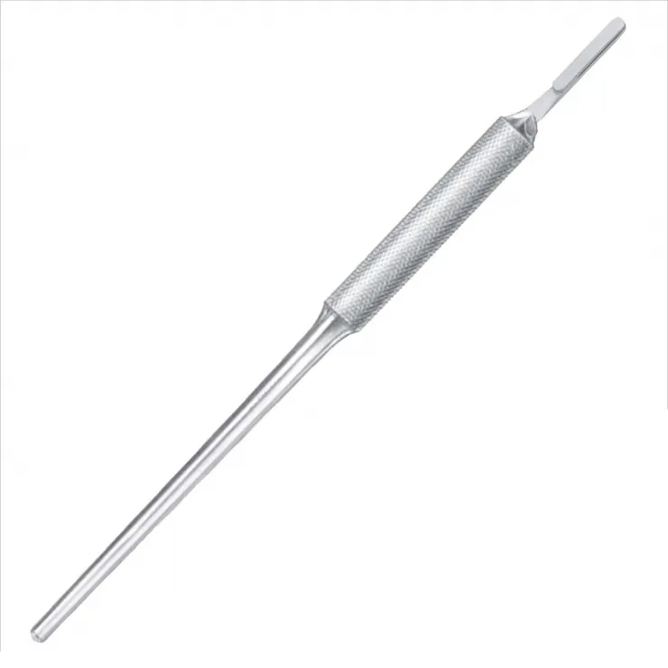 Best Quality Scalpel Blade B.P Scalpel Handle Oral Surgery Instruments German Steel Round Handle 16.5cm