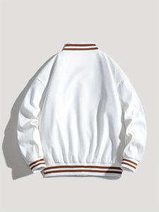 Nueva mejor calidad hecha a medida para adultos y jóvenes de béisbol Letterman Versity chaqueta Color Fleece Versity chaqueta para hombres - Product Image 4