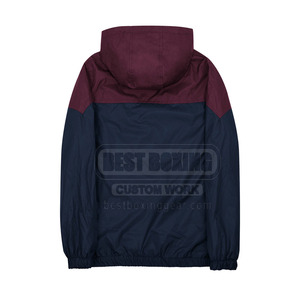 Lightweight Customized Logo Windbreaker Winter Jacket Casual Fashion Men Zipper Windbreaker Jacket - Product Image 2