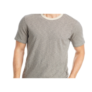 T-shirt fitness Theory Cosmos XXL slim fit in cotone pesante a maglia, con design effetto slub stile hip hop e logo a tinta unita - Product Image 2