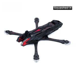 Cadre FPV Manta 5 Pro Squashed X <span class=keywords><strong>Deadcat</strong></span> T700 en carbone avec design LED, drone freestyle cinématique compatible avec la caméra DJI O3 - Product Image 1