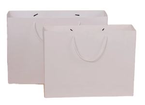 Eco Friendly Ivory <b>Paper</b> Box Shopping Bag Vietnam Factory Custom Printed Packaging Bags Wholesale Manufacturer Direct Supply - Product Image 3