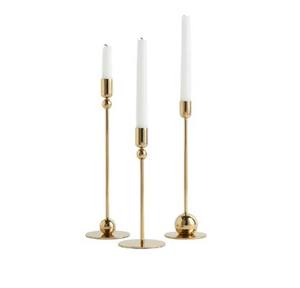 Solid Brass Vintage Style Taper <b>Candle</b> Holders Elegant Tapered Design Metal Candlestick Holders Unique <b>Candle</b> <b>Jar</b> - Product Image 1