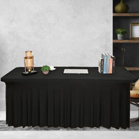 Nappe Ronde Moderne en Lin de Haute Qualité, Durable, Imperméable et Anti-Taches, Jetable, en Promotion
