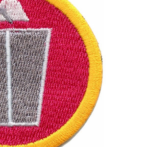 Badges brodés à la machine, vente chaude, meilleure vente, sergé, bonne qualité, résistant, à coudre sur toile, prix bas, fabricant direct - Product Image 4