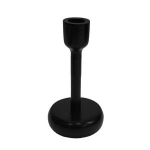 Classic Decorative <b>Metal</b> Taper <b>Candle</b> <b>Holder</b> <b>Black</b> Finished for Home & Wedding Tabletop Lights Decoration Handmade - Product Image 3