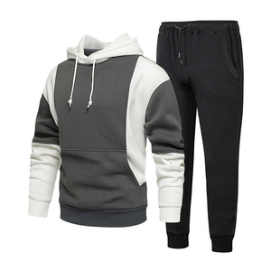Novedad de 2025, chándal de gimnasio personalizado para hombre y ropa deportiva corta de algodón estampada de 2 piezas para correr con camiseta para deportes de invierno - Product Image 5