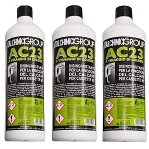 ITALCHIMICI GROUP AC23 Desincrustante para inodoros Geberit y cassettes externos: Limpieza fácil, eliminación de calcio - Product Image 1