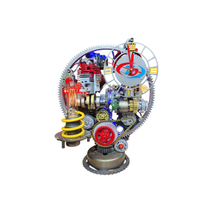 Home Decor Clock Office Desk Clock Custom Mechanical Clock Metal Parts Art Clock Engine Gear Clock Decoration Vietnam 2026 - Product Image 1