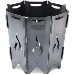 เตาไฟแกะสลักขนาดมาตรฐาน-ทาสีใบเมเปิ้ลสีดำยังไม่เสร็จ-อุปกรณ์เตาผิงและอุปกรณ์เสริมสำหรับสวนที่เป็นสนิม - Product Image 3