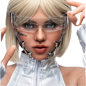 2025 Empresa Escritorio Robot Chica Recepción Reconocimiento facial Mujer Humanoide IP67 Silicona impermeable Aplicación de Recarga Automática Robot - Product Image 2