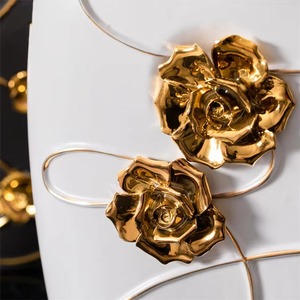 Vase à fleurs en céramique antique décoratif nouveau design bonne vente pot de fleur fantaisie de haute finition - Product Image 5