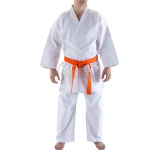 Tenue d'arts martiaux professionnelle, uniforme de karaté, haute qualité, 100% coton, respirant, séchage rapide, pour hommes adultes - Product Image 2