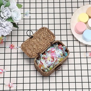 กล่องเก็บของตกแต่งจากหญ้าทะเล กล่องเก็บของทำมือ เป็นมิตรกับสิ่งแวดล้อม ของตกแต่งบ้านจากธรรมชาติ ขายส่งจากเวียดนาม - Product Image 5