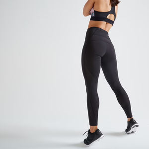 Leggings de yoga décontractés pour femmes, taille mi-haute, en tissu respirant coton/bambou, longueur genou, vente en gros du Pakistan - Product Image 1
