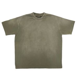 Camisetas de Hombre de Alta Calidad, Unisex, Tejidas, Personalizadas, Lavadas con Ácido, Poliéster/Algodón, Anti-Pilling, Corte Regular - Product Image 1