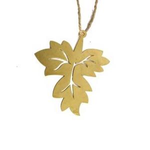 Artículo decorativo colgante de hierro con acabado dorado para decoración del hogar y otras decoraciones navideñas - Product Image 3