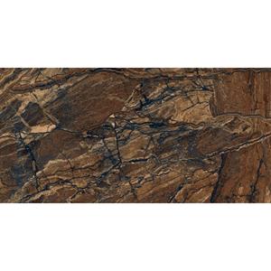 Orientbell vitrificado (GVT) 600X1200 DR Super Gloss piedra caliza marrón acabado brillante azulejos grandes azulejos de porcelana para suelo de pared grande - Product Image 2