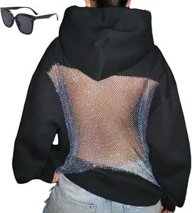 Vintage Mineral Wash Hoodie Streetwear Fashion Women's Oversized Cotton Hoodie Modern Casual Collection Women's Hoodie - Product Image 3